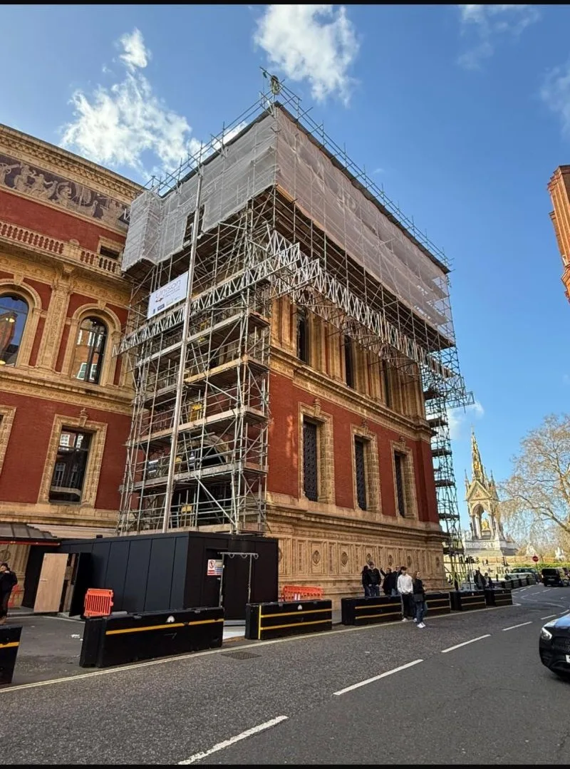 Royal Albert Hall scaffold design