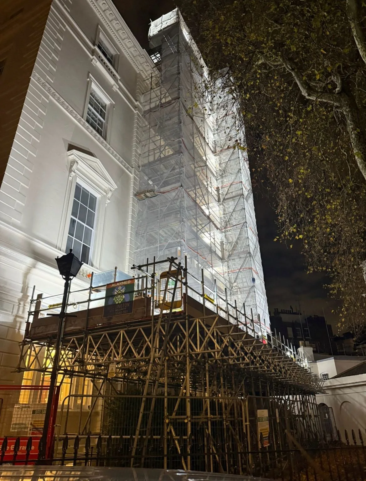 Seaford House scaffold design