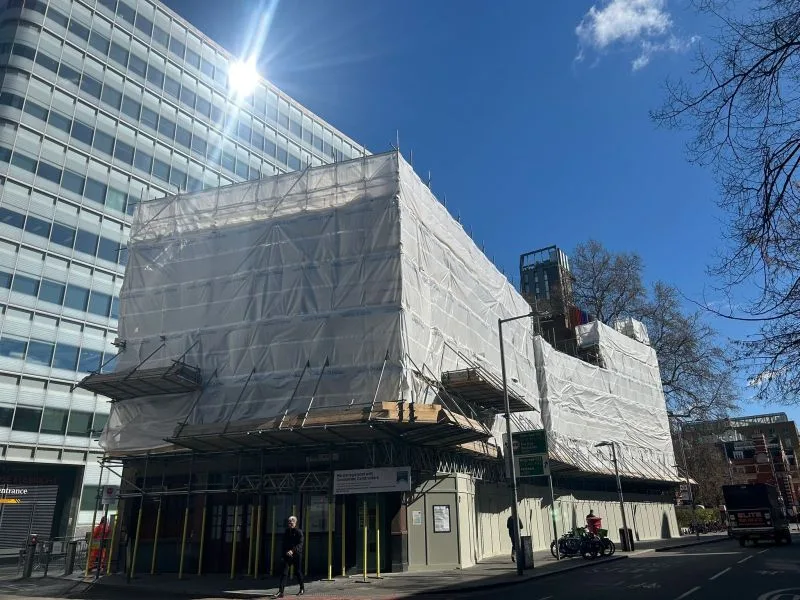 Tooley Street scaffold design